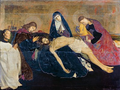The Avignon Pieta, 1450-60 by Enguerrand Quarton